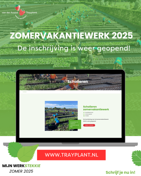 Inschrijving 2025 geopend